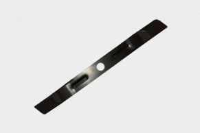 供應園林草坪機加厚二齒一字刀片廠家直銷材質40Mn厚度3.2MM